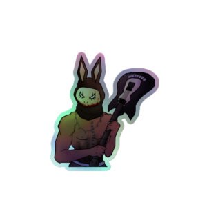 URBLOODYBUNNY HOLOGRAPHIC STICKER
